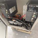 []出售两台炮塔铣，后改数控，带后改数控四轴，成色好，.